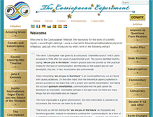 Tablet Screenshot of cassiopaea.org